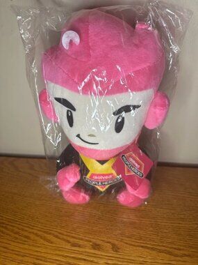 Sam Solver Solved People Heroes Pink Plush New Sealed In Bag